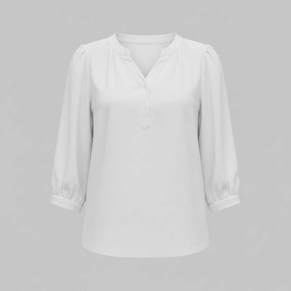 Silk Patchwork Women's Blouse | Versatile Fashion Top