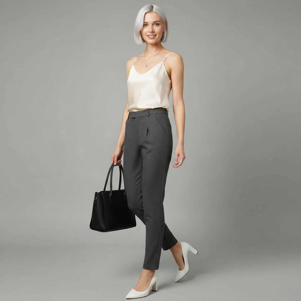 Bianca Trousers | Women's Black Trousers for Elegant Style