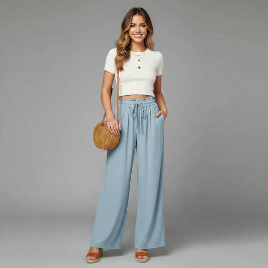 Chic Comfort | Women's Trousers for Leisure and Style