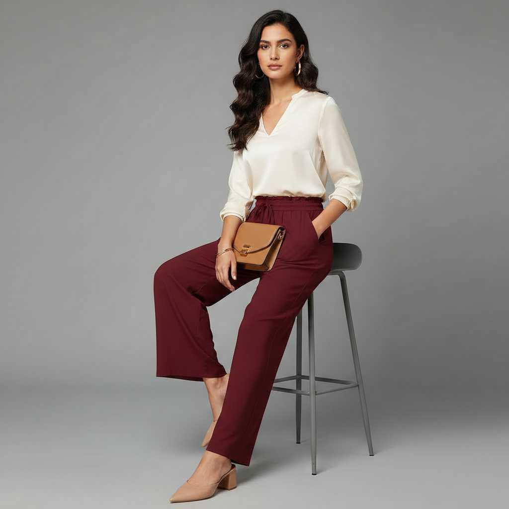 Chic Comfort | Women's Trousers for Leisure and Style