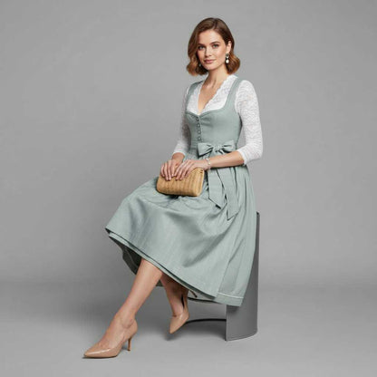 Elegant Dirndl Dress | Women's Oktoberfest Costume