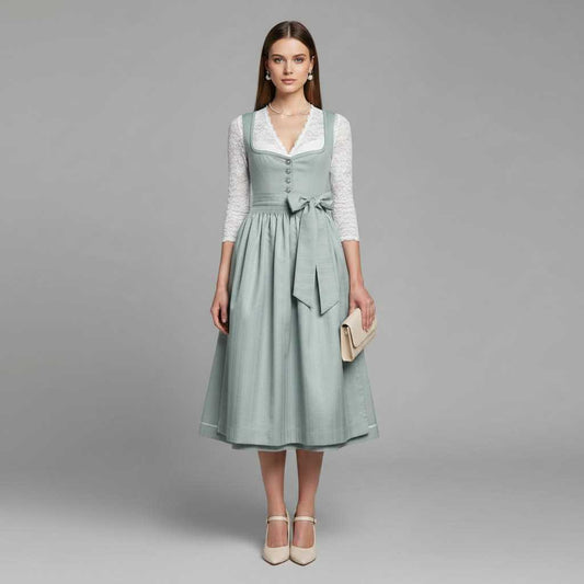 Elegant Dirndl Dress | Women's Oktoberfest Costume