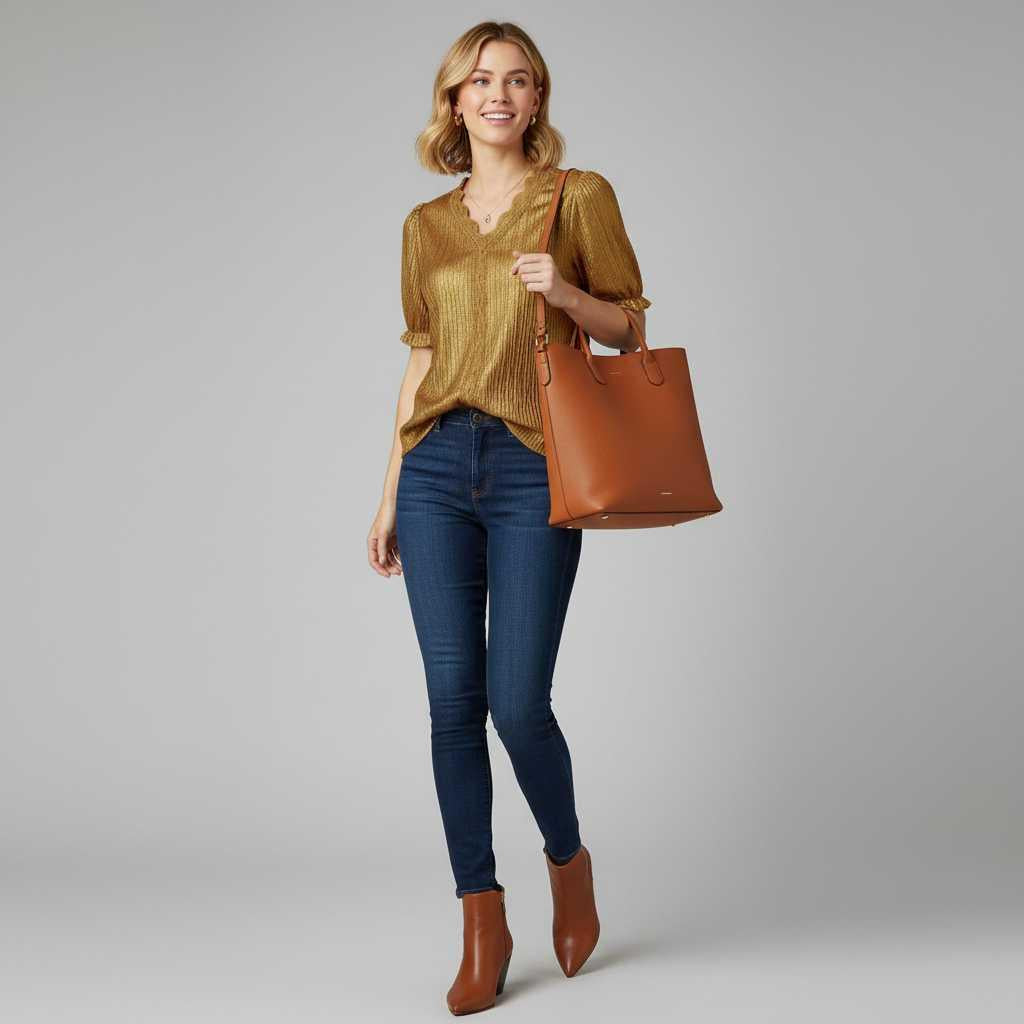 Elegant Puff Sleeve Blouse | Women's Summer Tops
