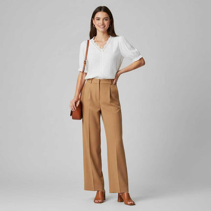 Elegant Puff Sleeve Blouse | Women's Summer Tops