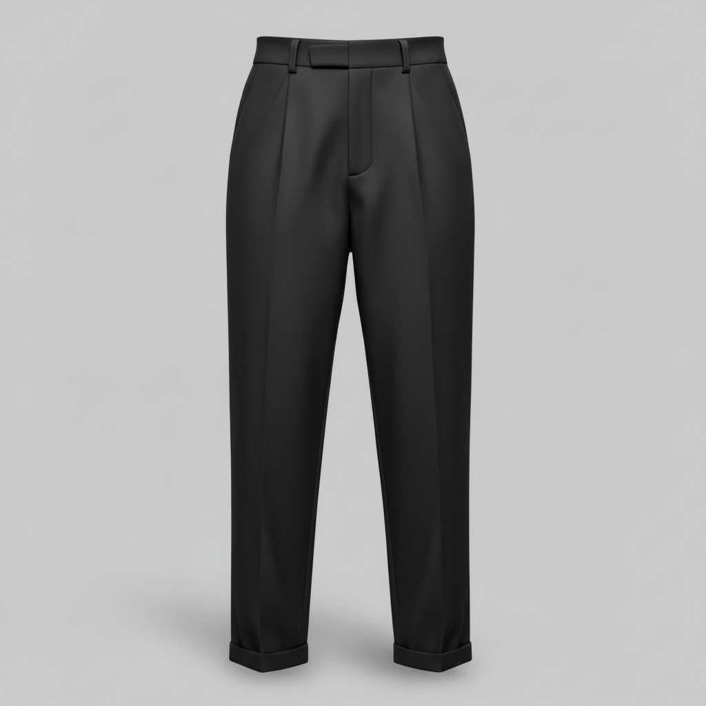 High Waist Black Pants | Women's Trousers for Office Wear