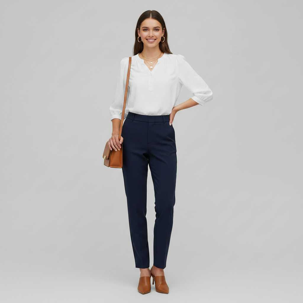 Silk Patchwork Women's Blouse | Versatile Fashion Top