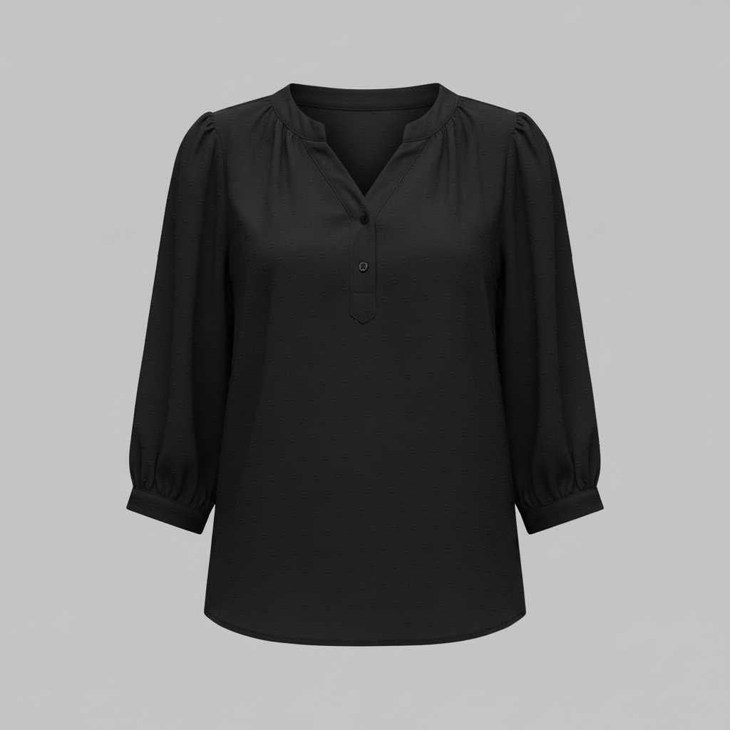 Silk Patchwork Women's Blouse | Versatile Fashion Top