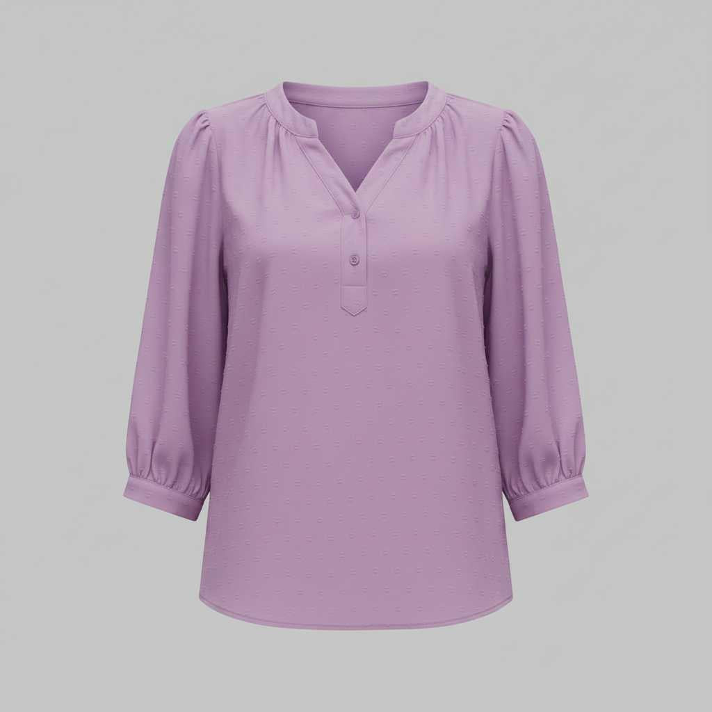 Silk Patchwork Women's Blouse | Versatile Fashion Top